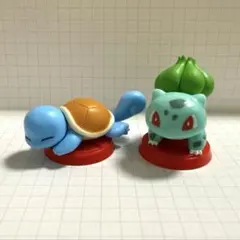 ポケモン チョコエッグ 旅立ちの3匹 フシギダネ ゼニガメ 2点セット