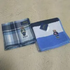 ポロラルフローレン　ハンカチ.タオルハンカチ２枚セット