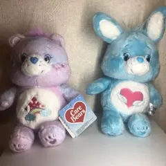 ケアベア　ぬいぐるみ　2点セット