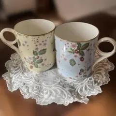 ローイカーカム ルドゥーテ ローズ マグカップ&プレート2枚セット 