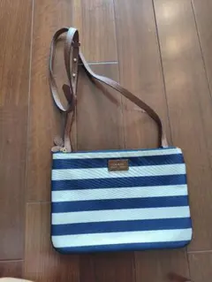 【値下げしました】LAUREN RALPH LAUREN ボーダー サコッシュのサムネイル