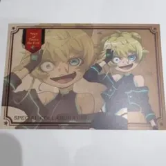 幼女戦記 カラオケの鉄人 カラ鉄 箔押しチケット風カード ターニャ