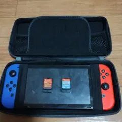 Nintendo Switch 本体 カセット2種付のサムネイル