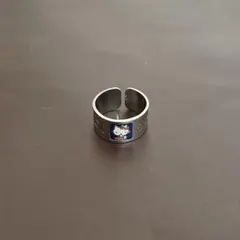 サンリオ ハローキティ 指輪 シルバーリング 昭和レトロ 当時物