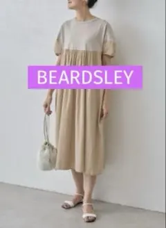 ❤COCO❤ 様 BEARDSLEY リネンワッフル ギャザーワンピース - メルカリ