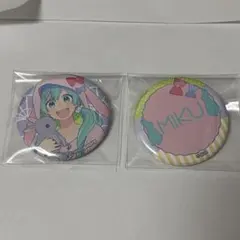 初音ミク OTSUKIMI PARTY マルイ モゲラッタ 缶バッジ 初音ミク - メルカリ
