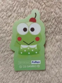 ナムコ サンリオ　クリームソーダくじ C賞ダイカットステッカー けろけろけろっぴ