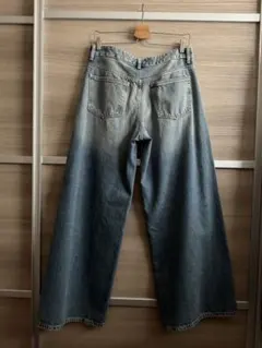 ZARA ワイドレッグデニムパンツ EU 38