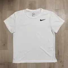 Nike Dri-FIT ホワイト Tシャツ L