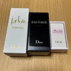 Dior 香水 3点セット J'adore Sauvage Miss Dior
