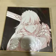 直筆イラスト・サイン入り色紙】ぎばちゃん 茶山沙穂 cLover