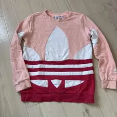 adidas ビッグロゴトレーナー