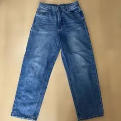 未着用AYA ハイウエスト ワイドレッグデニム　Ｌ
