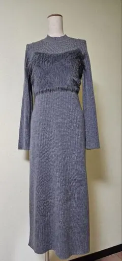 GU　2ピースビスチェセットワンピース