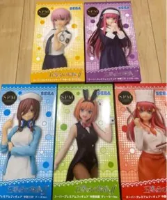 五等分の花嫁∬ スーパープレミアム フィギュア 職業シリーズ5個セット