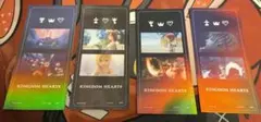 KINGDOM HEARTS ロフト ホログラムしおり　4個