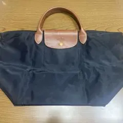 ロンシャン　LONGCHAMPトートバッグ　プリアージュM 黒のサムネイル
