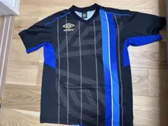 umbro アンブロ サッカー プラクティスシャツ 半袖 ブラック ブルー