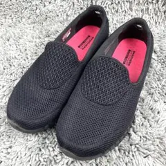 美品 スケッチャーズ SKECHERS スリッポン ゴーウォーク　黒　24.5
