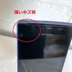 薄いキズ有　docomo アクオスフォン SH-06D　ワンセグ　ブルーブラックのサムネイル