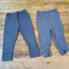 キッズ　　グレースパッツ　サイズ90cm　ボーダースパッツ　サイズ95cm