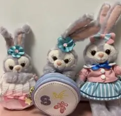 ディズニーダッフィーステラルーぬいぐるみバッチステラルーバッチキーホルダー