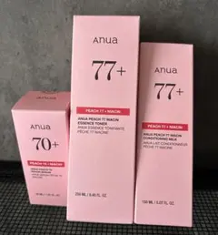 ANUA PEACH77 セラム＋トナー＋ミルク　セット 未開封のサムネイル