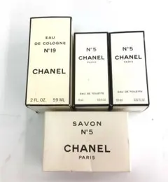 CHANEL N°5 & N°19 香水セット 59ml N°5サヴォン 75ｇ