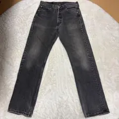LEVI’S 501 USA製 ブラック 90s Rタブ ボタン裏653