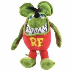 ラットフィンク ぬいぐるみ　特大　ガレージ　ratfink 約35センチ ラットフィンク ぬいぐるみ 特大 ガレージ ratfink 約35センチ - メルカリ