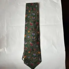 Christian Dior MONSIEUR ネクタイ 蝶柄 グリーン