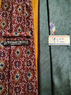 TIFEANY& CO. とyujiroのネクタイ 2本セットのサムネイル