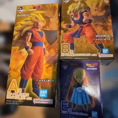 1番くじ　ドラゴンボール　A賞　B賞　E賞　フィギュア