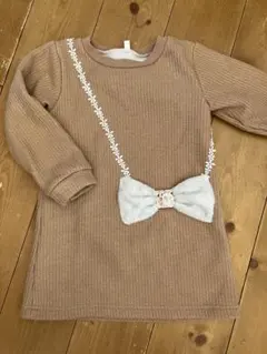 ワンピース　裏起毛