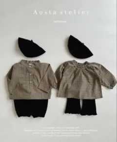 Aosta チェックシャツ　Ｌサイズ