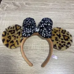 東京ディズニーリゾート カチューシャ ヒョウ柄