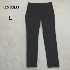ユニクロ/レディース/黒/ スキニー/パンツ/ ボタン付きウエスト