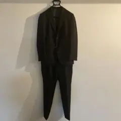 perfect suit factoryブラックシングルスーツ 2〜3回使用のみ
