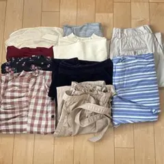 【レディース服 まとめ売り】夏服・冬服セット（Lサイズ）ユニクロ / GU 他