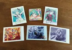 プロセカ 初音ミク 紙類 カード ６枚セット ぱしゃこれ