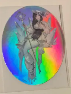 ART OF NIJISANJI 特典オーロラステッカー にじさんじ 白雪巴