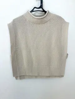 ショコラフィネローブ ニットベスト
