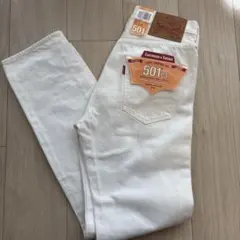 LEVI'S 501ct ホワイト デニム W28 L32