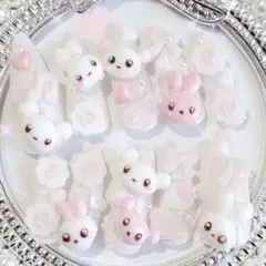 【現品1点もの‼️】早い者勝ち‼️ネイルチップ 量産型 地雷系 ゴテゴテ サブカル