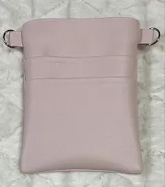 ナースポーチ作業用ポーチ・オーガナイザー（ハンドメイド）合皮・ピンク