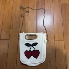 onespo ワンスポ ショルダーバッグ チェリー さくらんぼのサムネイル