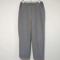 美品 MidiUmi ミディウミ テーパードパンツ ストライプ柄 ウエストゴムのサムネイル