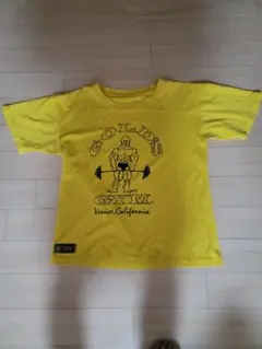 GOLD'S GYM ゴールズドライ Tシャツ トレーニング イエローのサムネイル