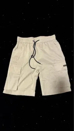 ベージュ カーゴショートパンツ