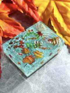 ※ 金魚※紅葉※花火※虹 レジンアート※オブジェ※置物